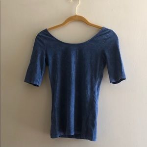 H&M DIVIDED faded blue shirt